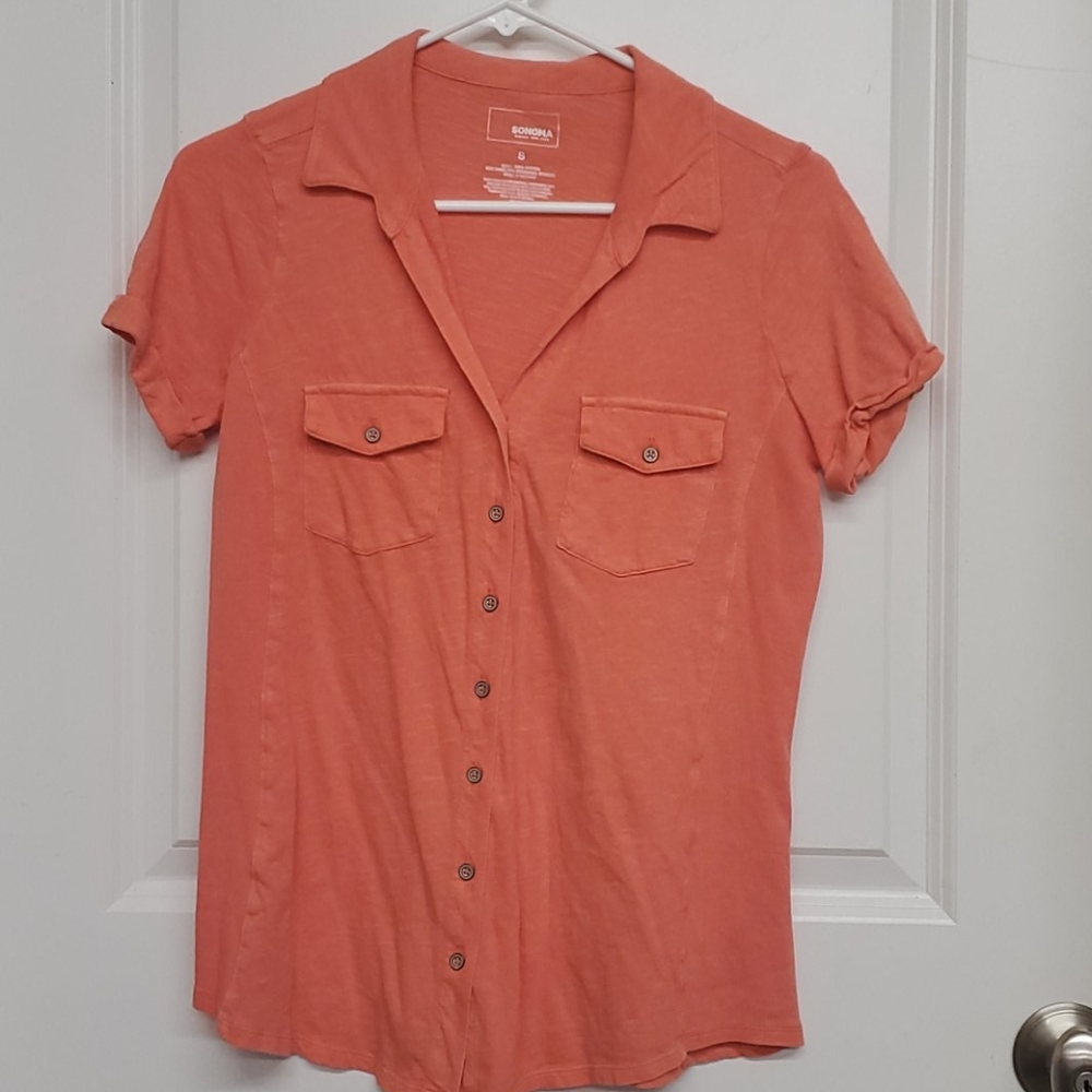 Womens Button Down Shirt